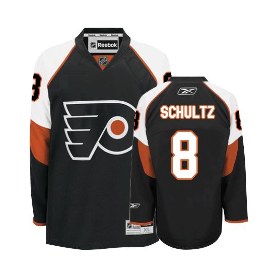 Dave Schultz Philadelphia Flyers Premier Third Reebok Jersey - Black