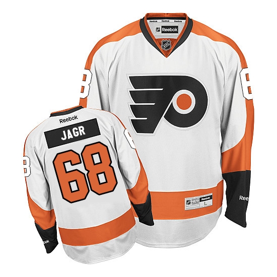 Jaromir Jagr Philadelphia Flyers Youth Authentic Away Reebok Jersey - White