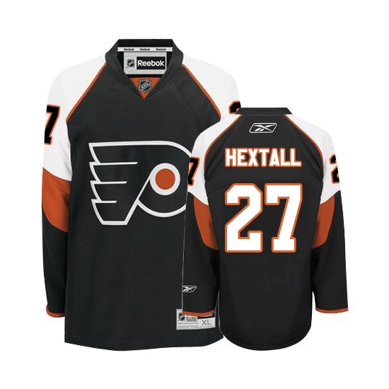 Ron Hextall Philadelphia Flyers Premier Third Reebok Jersey - Black