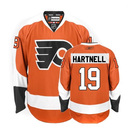 Scott Hartnell Philadelphia Flyers Authentic Home Reebok Jersey - Orange
