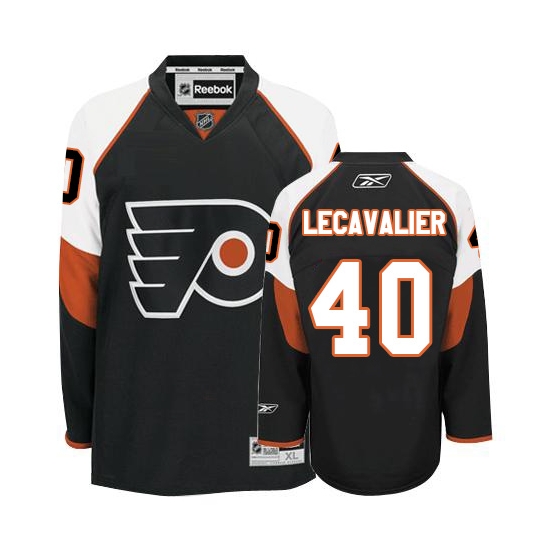 Vincent Lecavalier Philadelphia Flyers Authentic Third Reebok Jersey - Black