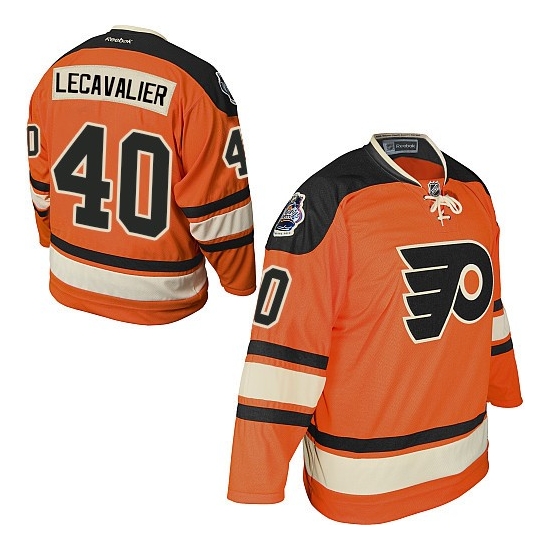 Vincent Lecavalier Philadelphia Flyers Authentic Official Winter Classic Reebok Jersey - Orange