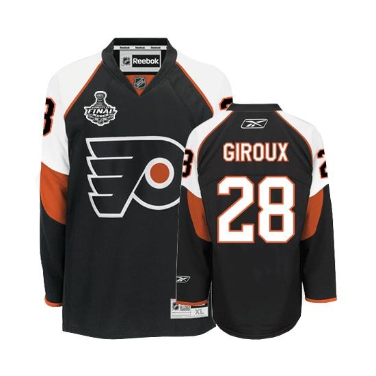 Claude Giroux Philadelphia Flyers Authentic Third Stanley Cup Finals Reebok Jersey - Black