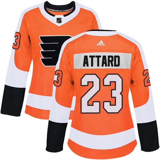 Ronnie Attard Philadelphia Flyers Women's Authentic Home Adidas Jersey - Orange