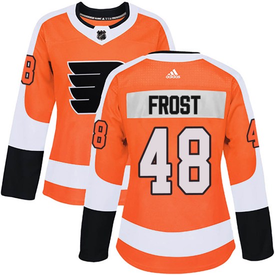 Morgan Frost Philadelphia Flyers Women's Authentic ized Home Adidas Jersey - Orange
