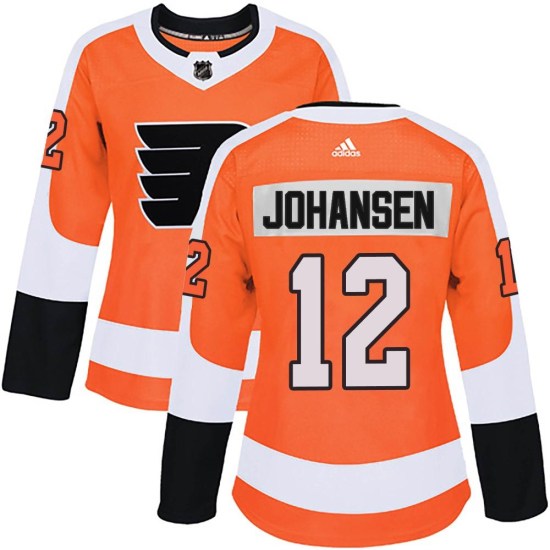 Ryan Johansen Philadelphia Flyers Women's Authentic Home Adidas Jersey - Orange
