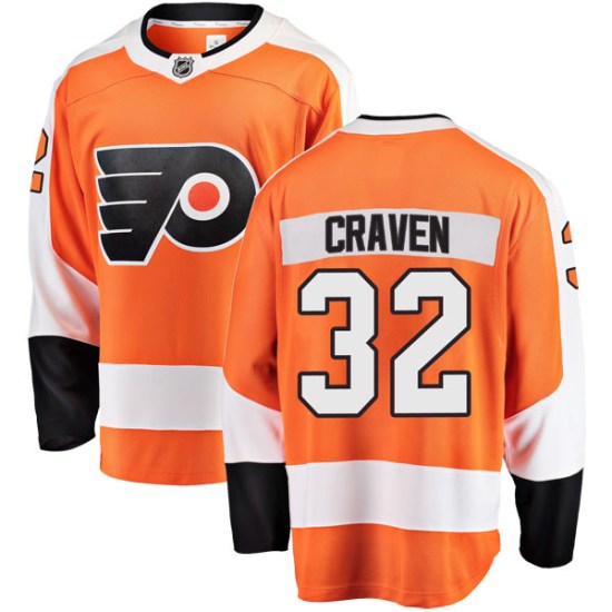 Murray Craven Philadelphia Flyers Youth Breakaway Home Fanatics Branded Jersey - Orange