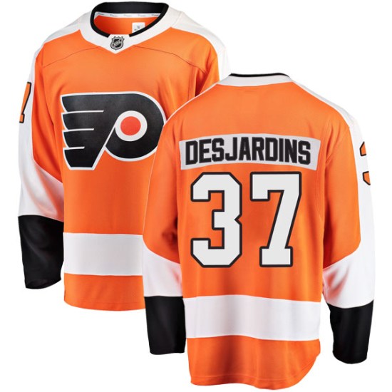 Eric Desjardins Philadelphia Flyers Youth Breakaway Home Fanatics Branded Jersey - Orange