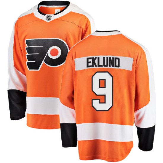 Pelle Eklund Philadelphia Flyers Youth Breakaway Home Fanatics Branded Jersey - Orange