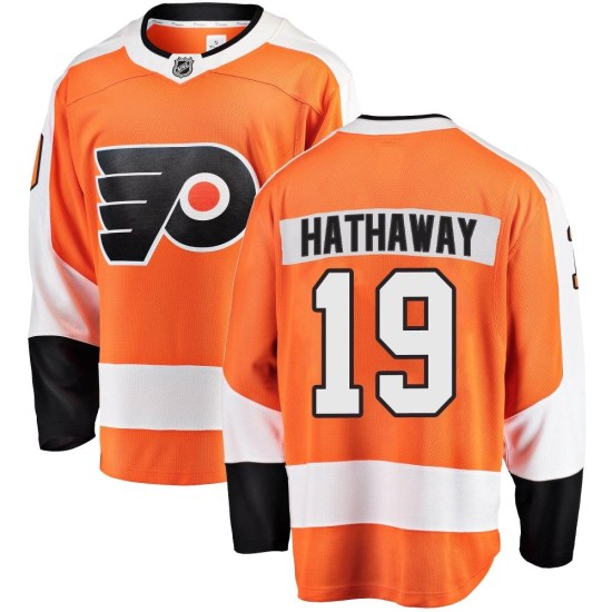 Garnet Hathaway Philadelphia Flyers Youth Breakaway Home Fanatics Branded Jersey - Orange