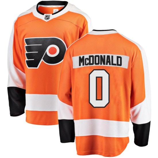 Hunter McDonald Philadelphia Flyers Youth Breakaway Home Fanatics Branded Jersey - Orange