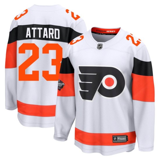 Ronnie Attard Philadelphia Flyers Breakaway 2024 Stadium Series Fanatics Branded Jersey - White