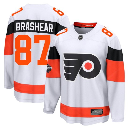 Donald Brashear Philadelphia Flyers Breakaway 2024 Stadium Series Fanatics Branded Jersey - White