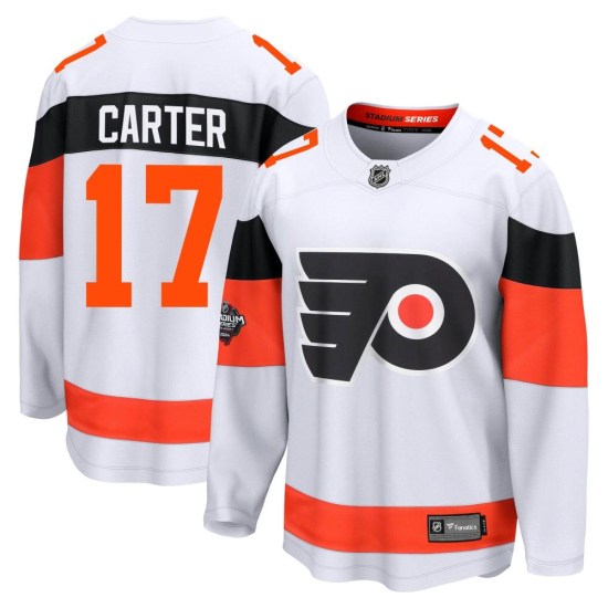 Jeff Carter Philadelphia Flyers Breakaway 2024 Stadium Series Fanatics Branded Jersey - White