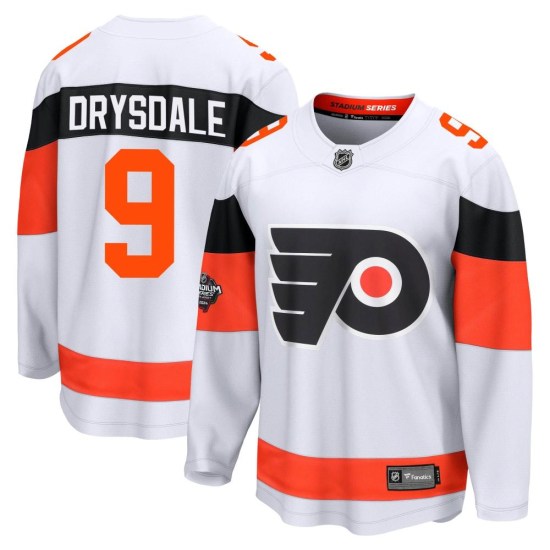 Jamie Drysdale Philadelphia Flyers Breakaway 2024 Stadium Series Fanatics Branded Jersey - White