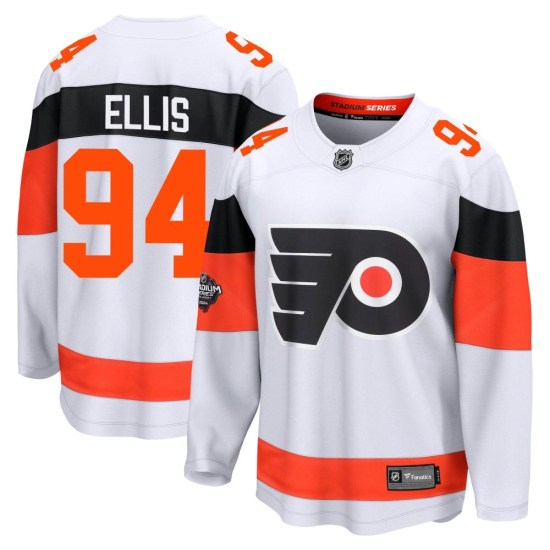 Ryan Ellis Philadelphia Flyers Breakaway 2024 Stadium Series Fanatics Branded Jersey - White