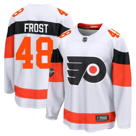 Morgan Frost Philadelphia Flyers Breakaway 2024 Stadium Series Fanatics Branded Jersey - White