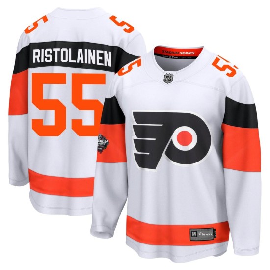 Rasmus Ristolainen Philadelphia Flyers Breakaway 2024 Stadium Series Fanatics Branded Jersey - White