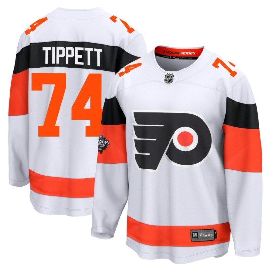 Owen Tippett Philadelphia Flyers Breakaway 2024 Stadium Series Fanatics Branded Jersey - White
