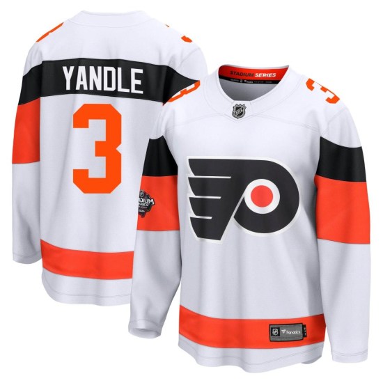 Keith Yandle Philadelphia Flyers Breakaway 2024 Stadium Series Fanatics Branded Jersey - White