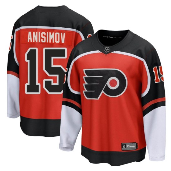 Artem Anisimov Philadelphia Flyers Breakaway 2020/21 Special Edition Fanatics Branded Jersey - Orange