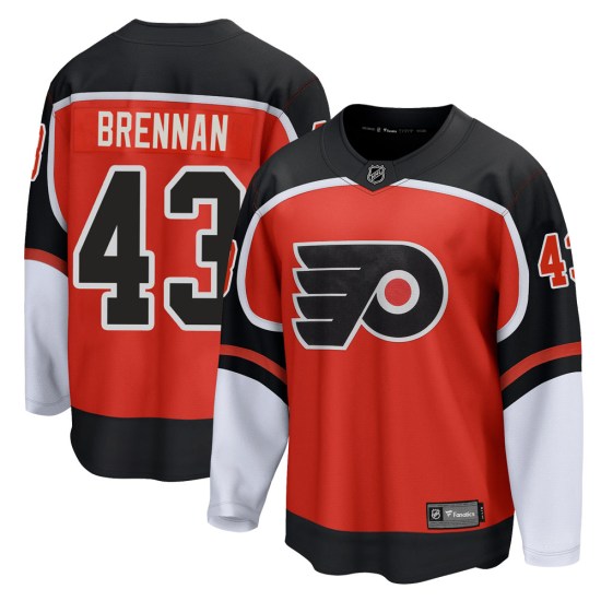 T.J. Brennan Philadelphia Flyers Breakaway 2020/21 Special Edition Fanatics Branded Jersey - Orange