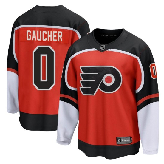 Jacob Gaucher Philadelphia Flyers Breakaway 2020/21 Special Edition Fanatics Branded Jersey - Orange