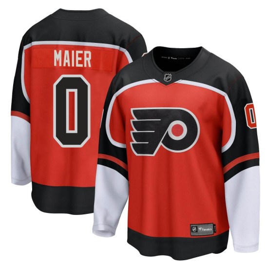 Nolan Maier Philadelphia Flyers Breakaway 2020/21 Special Edition Fanatics Branded Jersey - Orange