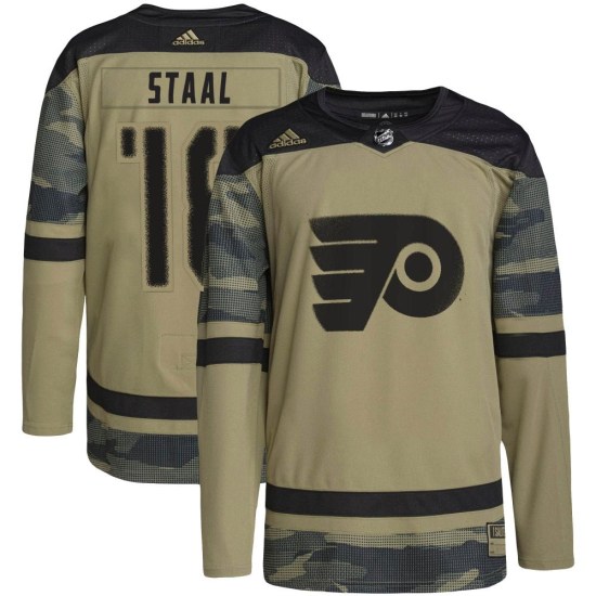 Marc Staal Philadelphia Flyers Youth Authentic Military Appreciation Practice Adidas Jersey - Camo