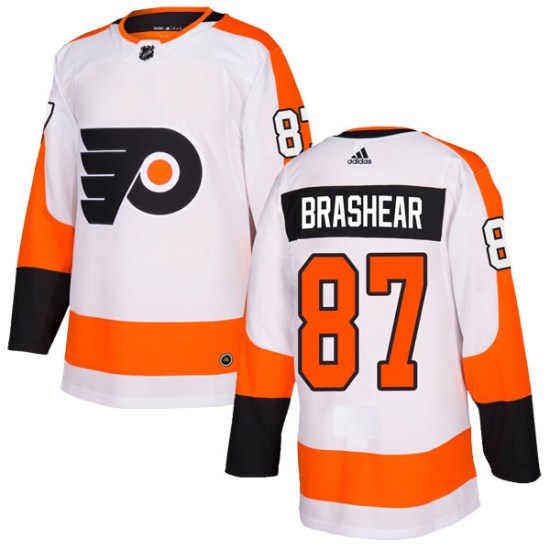 Donald Brashear Philadelphia Flyers Youth Authentic Adidas Jersey - White