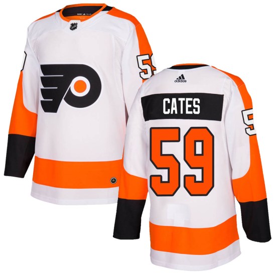 Jackson Cates Philadelphia Flyers Youth Authentic Adidas Jersey - White