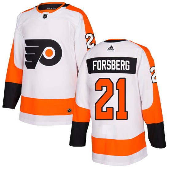 Peter Forsberg Philadelphia Flyers Youth Authentic Adidas Jersey - White