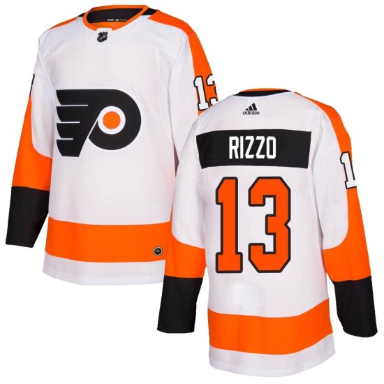 Massimo Rizzo Philadelphia Flyers Youth Authentic Adidas Jersey - White