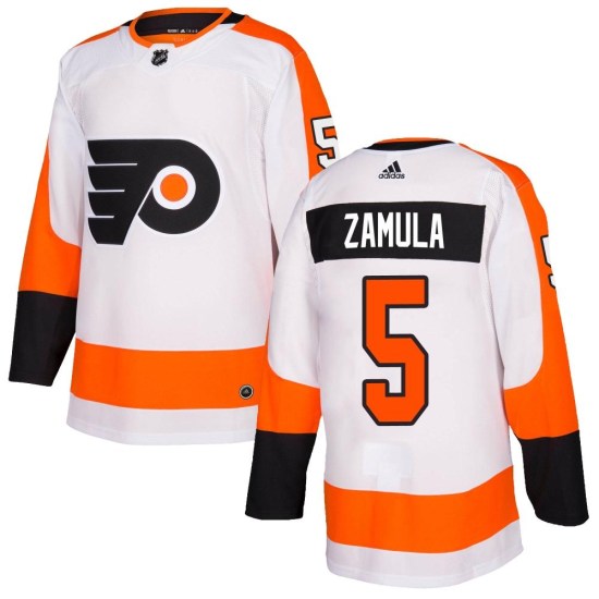 Egor Zamula Philadelphia Flyers Youth Authentic Adidas Jersey - White