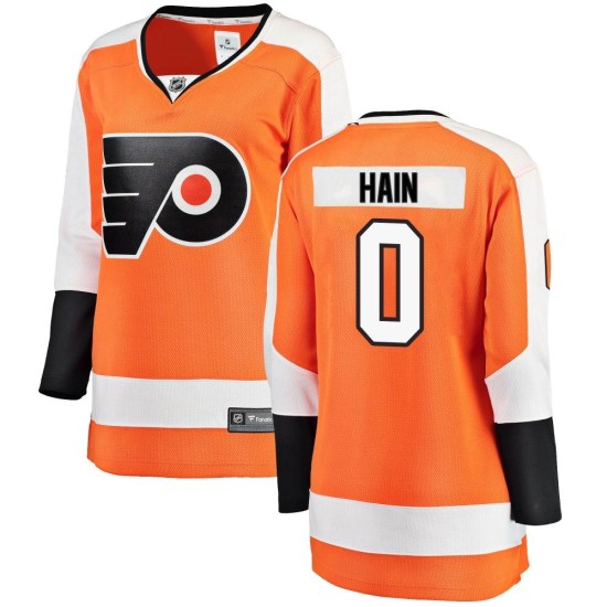 Gavin Hain Philadelphia Flyers Women's Breakaway Home Fanatics Branded Jersey - Orange