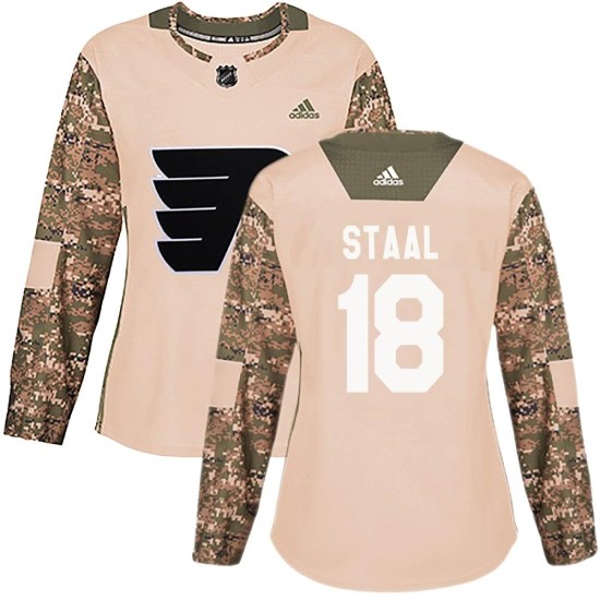Marc Staal Philadelphia Flyers Women's Authentic Veterans Day Practice Adidas Jersey - Camo