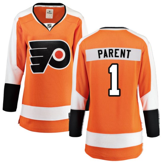 Bernie Parent Philadelphia Flyers Women's Breakaway Home Fanatics Branded Jersey - Orange