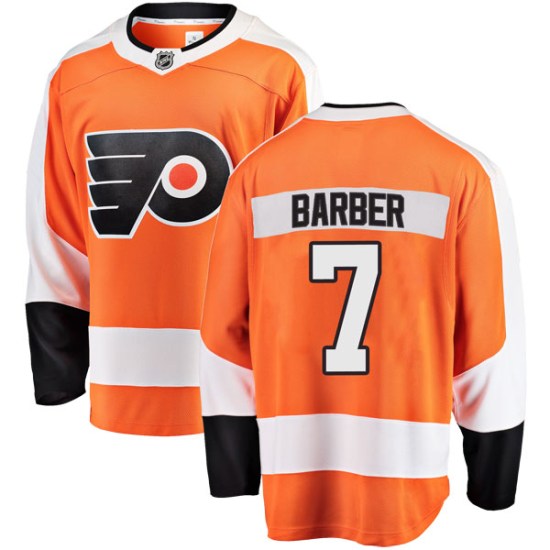 Bill Barber Philadelphia Flyers Breakaway Home Fanatics Branded Jersey - Orange
