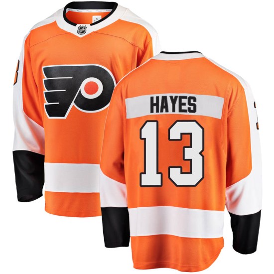 Kevin Hayes Philadelphia Flyers Breakaway Home Fanatics Branded Jersey - Orange