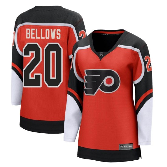 Kieffer Bellows Philadelphia Flyers Women's Breakaway 2020/21 Special Edition Fanatics Branded Jersey - Orange
