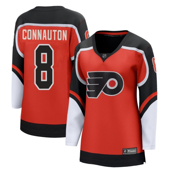 Kevin Connauton Philadelphia Flyers Women's Breakaway 2020/21 Special Edition Fanatics Branded Jersey - Orange