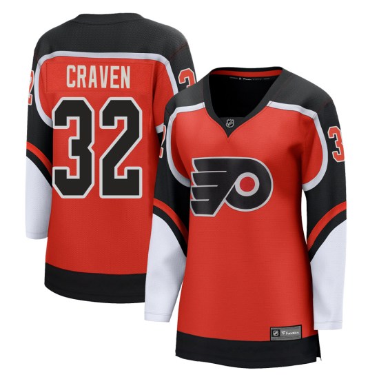 Murray Craven Philadelphia Flyers Women's Breakaway 2020/21 Special Edition Fanatics Branded Jersey - Orange