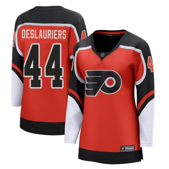 Nicolas Deslauriers Philadelphia Flyers Women's Breakaway 2020/21 Special Edition Fanatics Branded Jersey - Orange