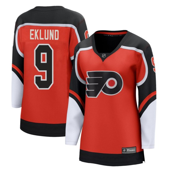 Pelle Eklund Philadelphia Flyers Women's Breakaway 2020/21 Special Edition Fanatics Branded Jersey - Orange