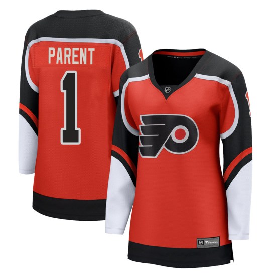 Bernie Parent Philadelphia Flyers Women's Breakaway 2020/21 Special Edition Fanatics Branded Jersey - Orange
