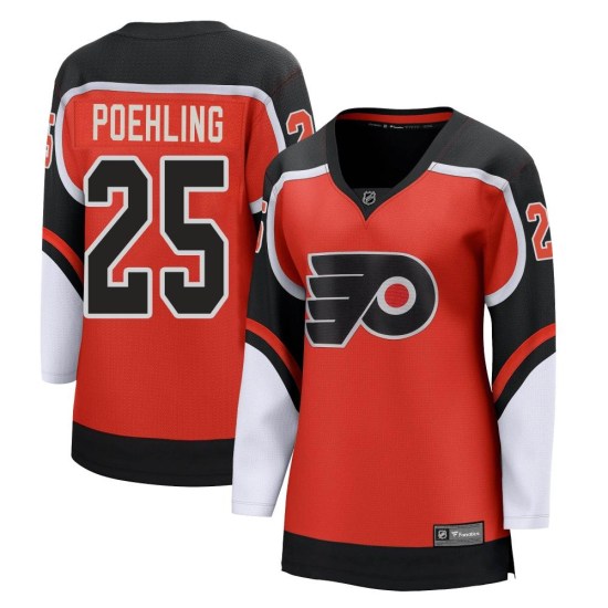 Ryan Poehling Philadelphia Flyers Women's Breakaway 2020/21 Special Edition Fanatics Branded Jersey - Orange