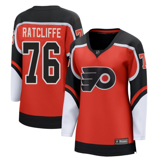 Isaac Ratcliffe Philadelphia Flyers Women's Breakaway 2020/21 Special Edition Fanatics Branded Jersey - Orange