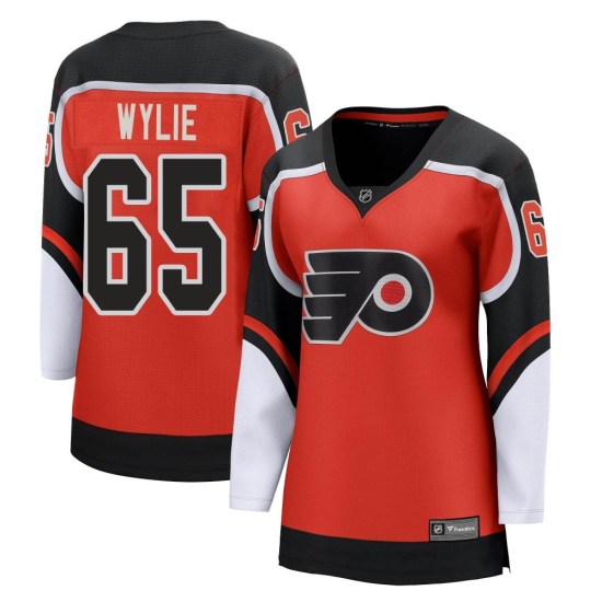Wyatte Wylie Philadelphia Flyers Women's Breakaway 2020/21 Special Edition Fanatics Branded Jersey - Orange