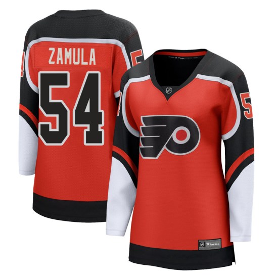 Egor Zamula Philadelphia Flyers Women's Breakaway 2020/21 Special Edition Fanatics Branded Jersey - Orange