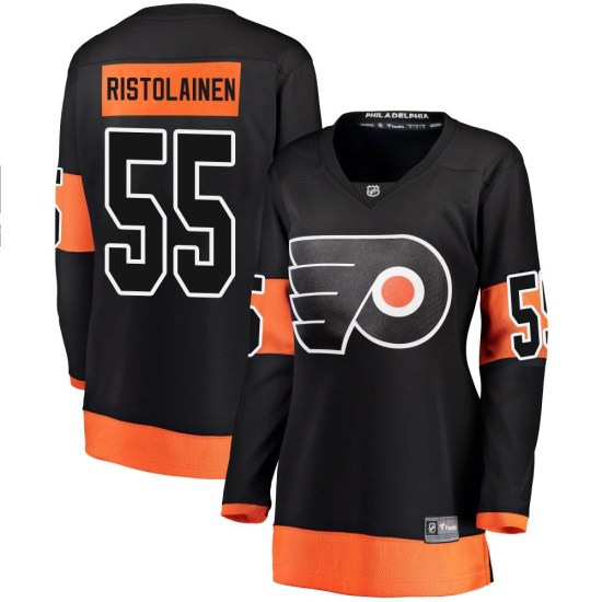 Rasmus Ristolainen Philadelphia Flyers Women's Breakaway Alternate Fanatics Branded Jersey - Black